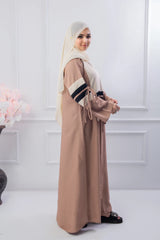 Beige Elegance Abaya